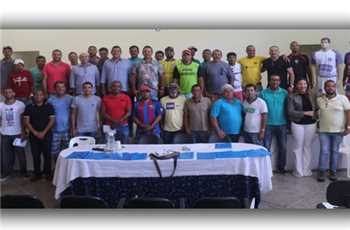 MUNICÍPIO REALIZA PRIMEIRA REUNIÃO DO CAMPEONATO DE FUTEBOL 2019