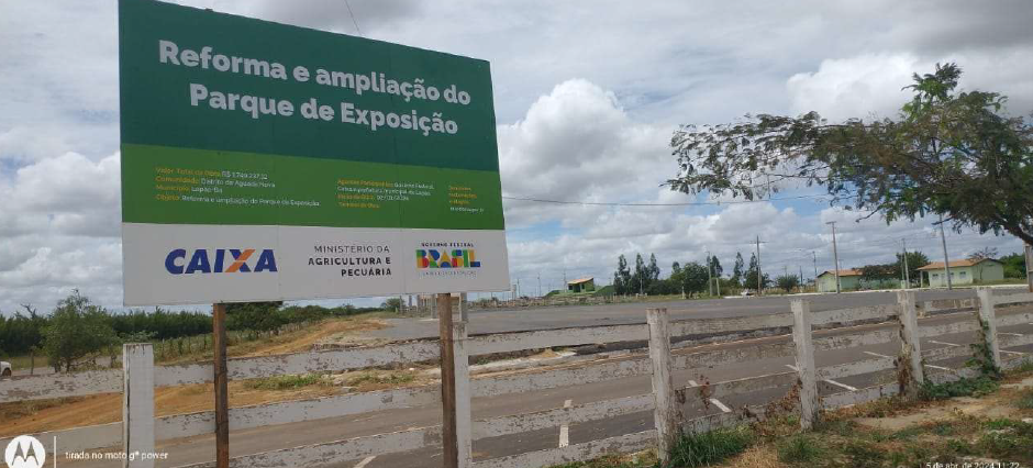 Reforma e ampliação do Parque de Exposição
